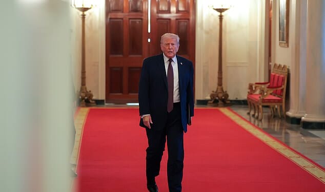 Donald Trump declared that 'now is the time' to stop Russian threats to Greenland and slammed Denmark for failing to protect its territory