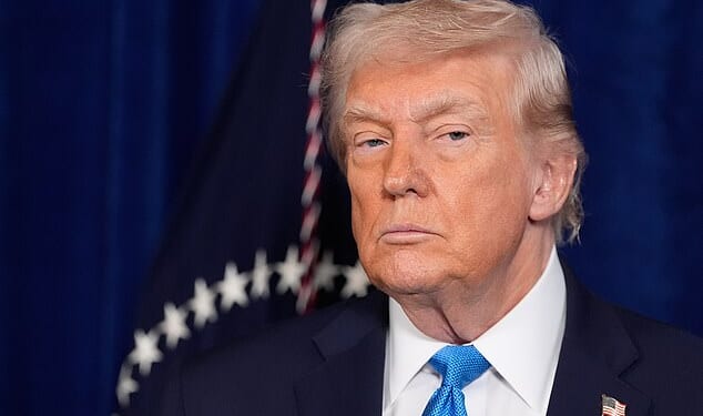 'She behaved horribly,' Trump said of Renee Good, the woman who was shot and killed by ICE. 'And then she ran him over. She didn't try to run him over. She ran him over'