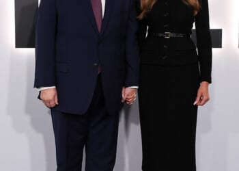 The President made the comments while attending his wife Melania's documentary premiere in Washington