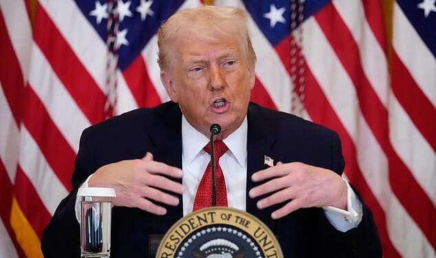 President Donald Trump posted a photo in 2019 of a Greenland town edited to have a Trump hotel in it