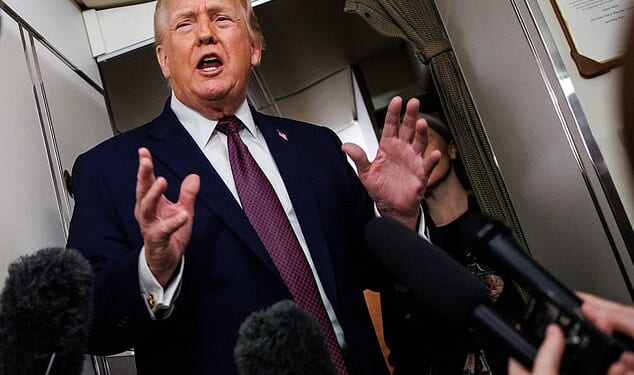 Trump brushed off NATO backlash as he doubled down on his push to take control of Greenland. Speaking aboard Air Force One, Trump warned that Russia or China would move in