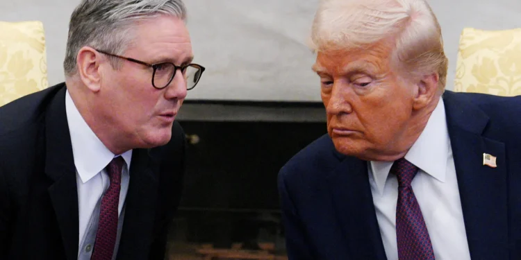 Trump warns PM ‘it’s VERY dangerous’ to cosy up to China plunging Starmer’s landmark visit into more controversy