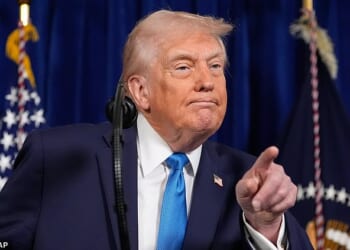 President Donald Trump addressed the Iranian people in a Truth Social post Saturday