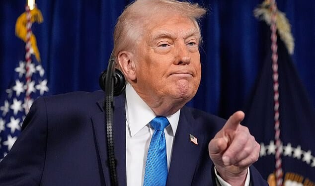 President Donald Trump addressed the Iranian people in a Truth Social post Saturday