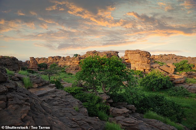 Mali and Burkina Faso were recently placed under full entry restrictions under US President Donald Trump's expanded travel ban. Bandiagara Escarpment in Mali is pictured