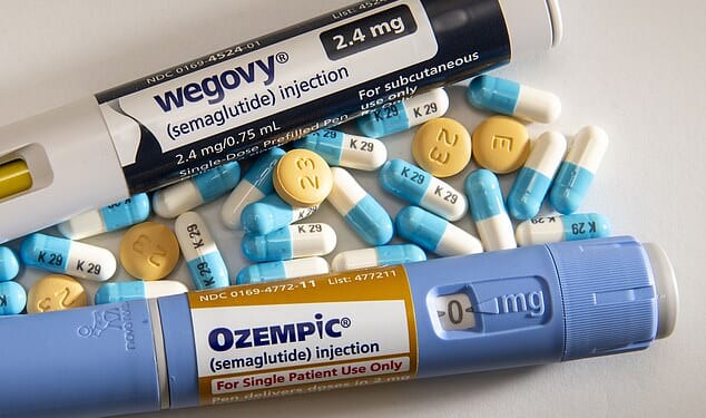 Around two-fifths of people using private weight-loss jabs say the cost has put them in debt, a survey found (file pic)