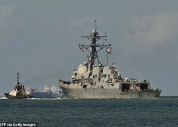 The United States Navy is on the hunt for a group of over a dozen oil tankers that have been sanctioned by Donald Trump after illegally entering Venezuelan waters