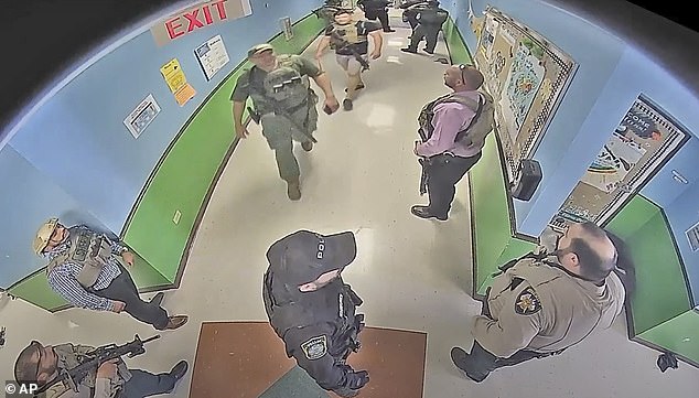 At least 370 law enforcement officers rushed to the school, where 77 minutes passed before a tactical team finally entered the classroom to confront and kill the gunman