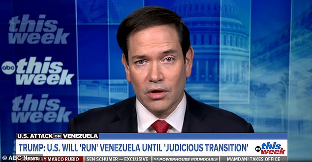 US secretary of state Marco Rubio set out the US demands on Venezuelan oil in the wake of their arrest of Maduro