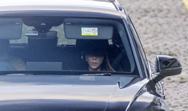 Victoria Beckham has been seen for the first time since Brooklyn accused her of 'hijacking' his first dance with his wife, in what he described as 'inappropriate' and 'humiliating'