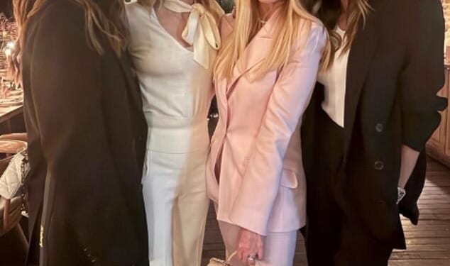 Victoria Beckham spent the weekend partying with her Spice Girls bandmate, days after her son Brooklyn left her heartbroken with his bombshell statement