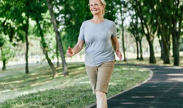 Experts say if everyone added five minutes of walking to their normal routine, 10 per cent of all premature deaths could be avoided