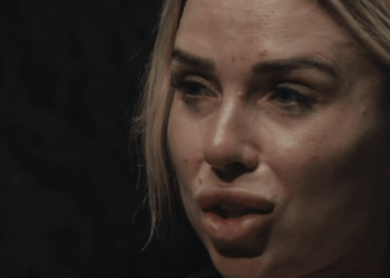 Watch as Celebrity SAS' Gabby Allen breaks down in tears during panic attack as she recalls father's heartbreaking death