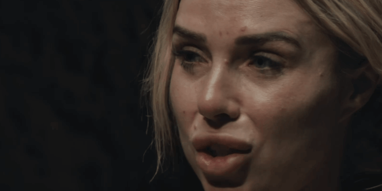 Watch as Celebrity SAS' Gabby Allen breaks down in tears during panic attack as she recalls father's heartbreaking death