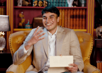 Watch the hilarious moment Traitors star Faraaz finds out who the Traitors are