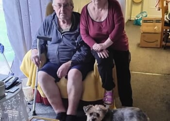 Glenda and Michael Dennington were ordered to leave their seaside bungalow in Hemsby, Norfolk, after winter storms and Storm Goretticaused severe coastal erosion, leaving the property unsafe