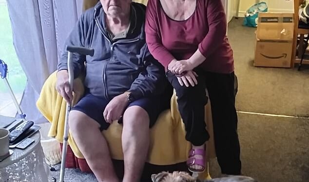 Glenda and Michael Dennington were ordered to leave their seaside bungalow in Hemsby, Norfolk, after winter storms and Storm Goretticaused severe coastal erosion, leaving the property unsafe