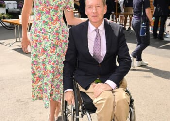 The BBC Weather presenter who this week sparked frenzy with a 'racy' outfit on the Six O'Clock News is known for an otherwise glamorous wardrobe - which she showcases at the likes of the Royal Box in Wimbledon, alongside her boyfriend Frank Gardner