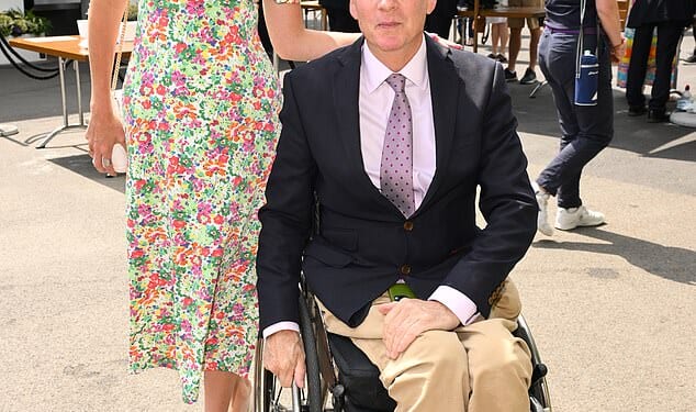 The BBC Weather presenter who this week sparked frenzy with a 'racy' outfit on the Six O'Clock News is known for an otherwise glamorous wardrobe - which she showcases at the likes of the Royal Box in Wimbledon, alongside her boyfriend Frank Gardner