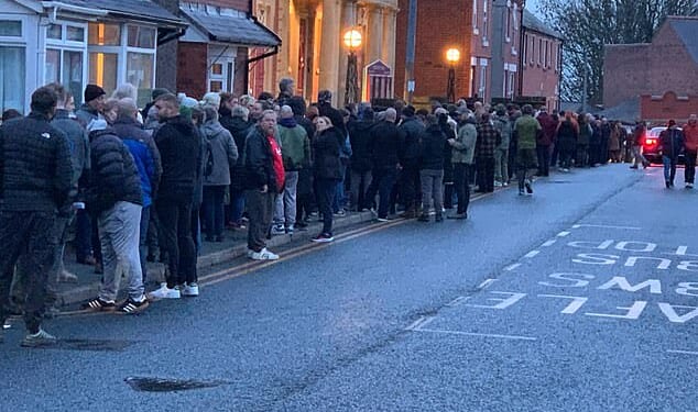 Around 500 worried locals turned up for a public meeting over plans to accommodate asylum seekers at a former sheltered housing complex in Rhosllanerchrugog, near Wrexham