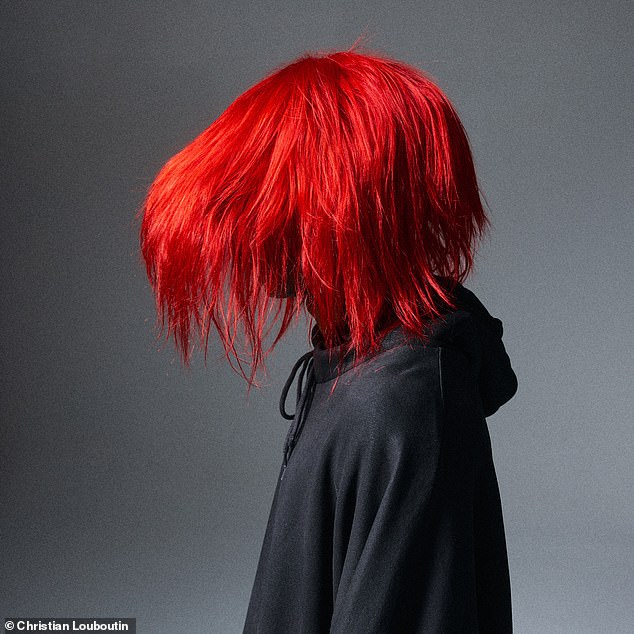 There's also a faux-fur baseball cap that looks like a shaggy red wig