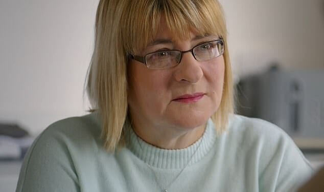 Katherine Fletcher, pictured, finally saw a picture of her birth mother, whom she has searched for her whole life, in tonight's episode of Long Lost Family