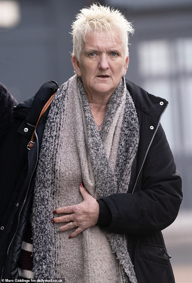 Amanda Wixon outside Gloucester Crown Court earlier this week, where she was convicted of three charges