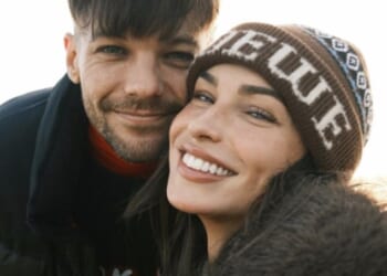 Zara McDermott showed her support for her boyfriend, Louis Tomlinson, as he dropped his new album