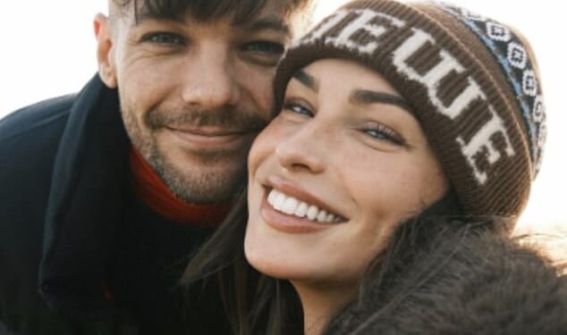 Zara McDermott showed her support for her boyfriend, Louis Tomlinson, as he dropped his new album