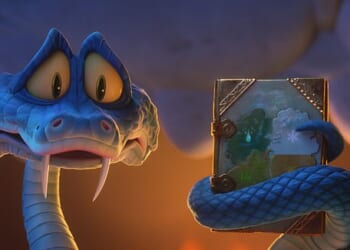 Experts have warned of a 'significant risk to the public' as Zootopia 2 sparks sales of dangerous snakes. Pictured: Gary De'Snake, voiced by Ke Huy Quan, in Zootopia 2