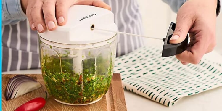 Lakeland launches new £9.99 device for chopping fruit, veg and herbs