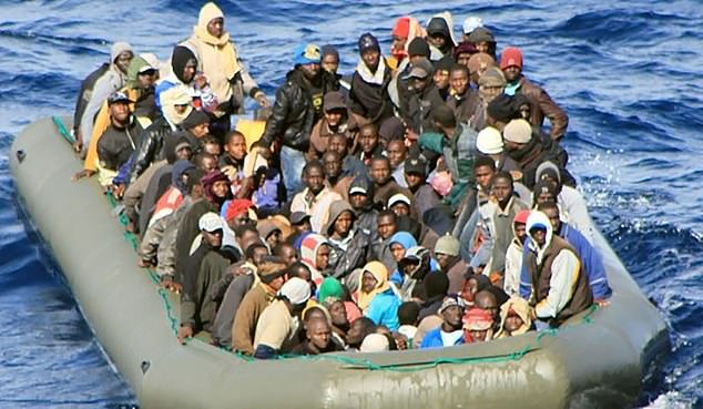 Boats travelling to Mayotte are considered overcrowded, and passengers do not wear life jackets, and therefore officers have a duty to act and intercept them, a senior officer said (file image)