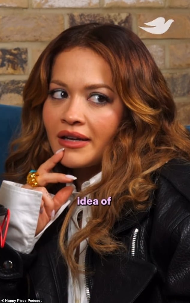 The sizzling snaps come after Rita admitted last year that she felt 'ugly' in her late twenties because she 'wasn't as thin as other people'