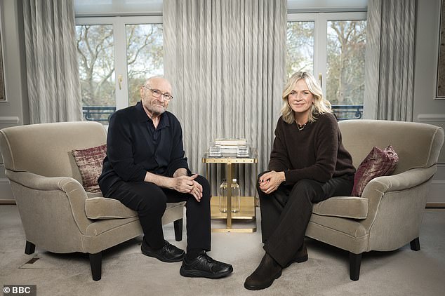 Phil detailed his health issues in a new interview with Zoe Ball as he said: 'I¿ve had five knee operations, I have a 24-hour live in nurse and my kidneys packed up through boozing'