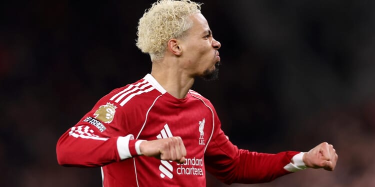 Hugo Ekitike aims cheeky gesture at Newcastle fans after Liverpool star given stick over summer transfer saga