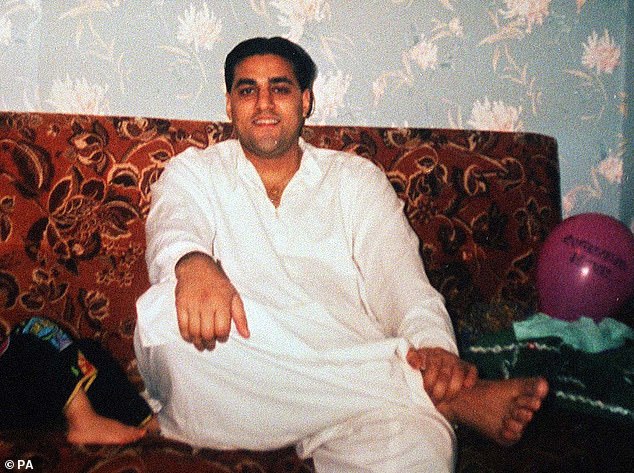 Mr Butt (pictured as a younger man) says he found Islam after attending protests near Parliament against the publication of The Satanic Verses by Salman Rushdie in the late 1980s