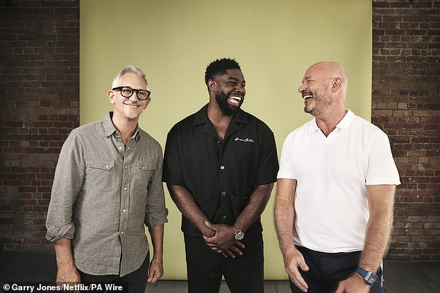 In December, Lineker (pictured with Micah Richards and Alan Shearer), who has made no secret of his Leftie views on social media, signed what has been described to me as ‘an extremely lucrative’ deal with Netflix for his The Rest Is Football podcast