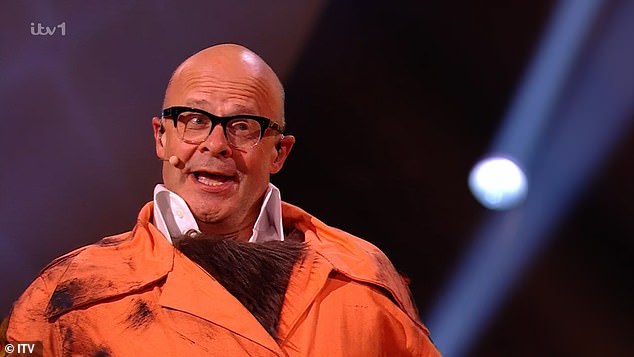 And when he was unmasked, it was revealed that Red Panda was the famous comic Harry Hill
