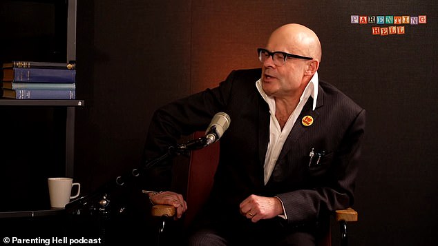 Harry this week shared his regrets over his children not choosing a career in showbiz because it means he 'has to keep working' to fund their lifestyles