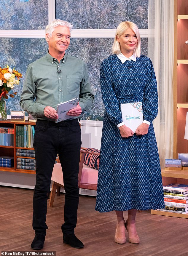 Holly's new career move comes two years after her fallout with friend and former This Morning co-star Phillip Schofield (pictured in 2019)