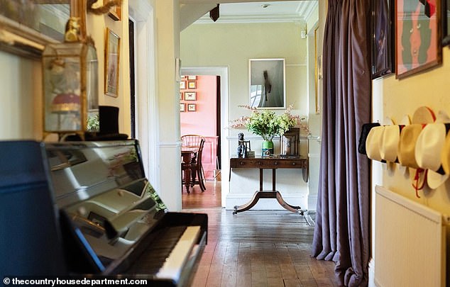 It is located is on the edge of a quaint village not far from King Charles ' Highgrove estate