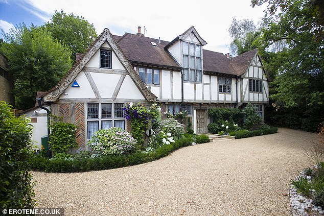 With five bedrooms, sprawling landscaped gardens and several hand-carved fireplaces, the home was purchased by Liam for an estimated £4million
