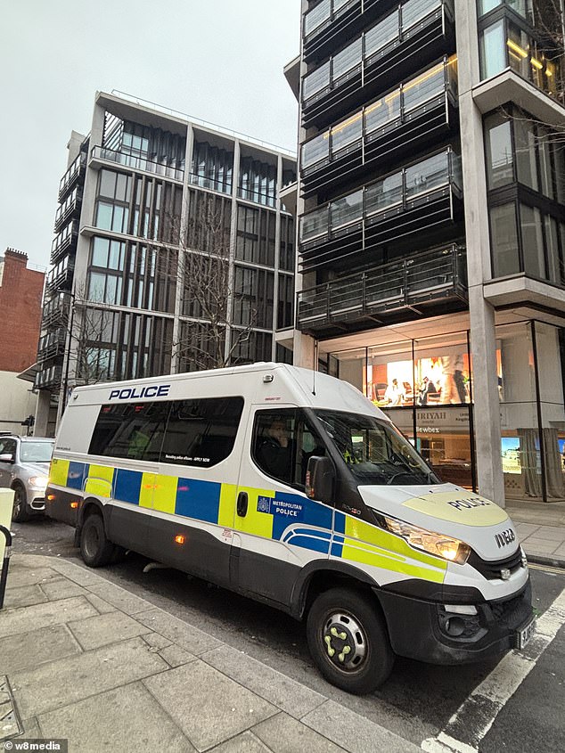 There has been an increased police presence in the area since the violent raid