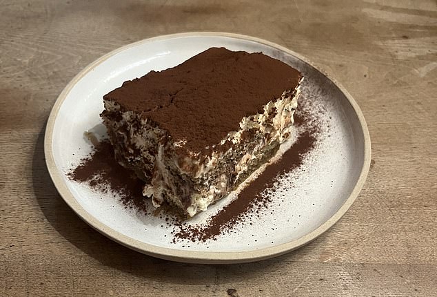Catina Caruso serves a delicious tiramisu - one of Madonna's most loved dishes