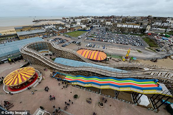 Dreamland Margate (pictured), based in Kent, said on Tuesday that the 106-year-old rollercoaster would 'take well-earned retirement from operation as a ride'