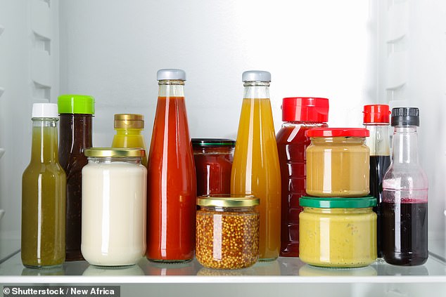 You might be surprised to learn that the majority of condiments don't need to go in the fridge (stock image)