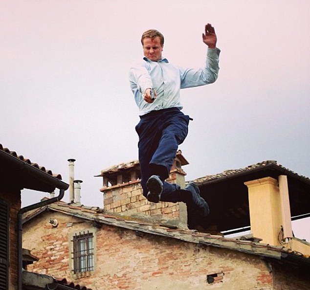 Bobby Hanton as a stuntman in James Bond film The Quantum of Solace...