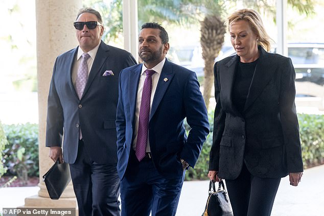 FBI Director Kash Patel looked slick as he rocked up to the wedding on Sunday