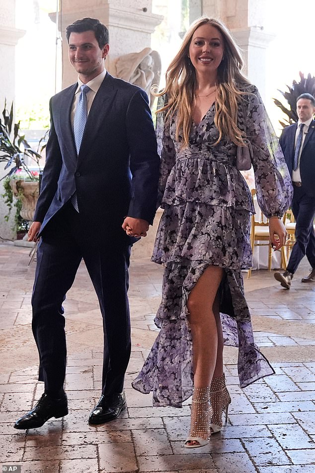 Tiffany Trump and her husband Michael Boulos were in attendance