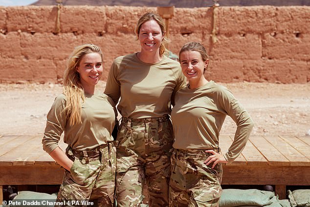 Gabby, Love Island star Dani Dyer and former Olympic swimmer Emily Seebohm made history as the first ever all-female line-up of finalists to pass the show
